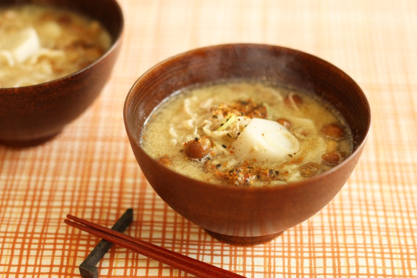 なめことねぎと豆腐のみそ汁 レシピ マルコメ