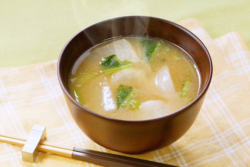 まるごとかぶのみそ汁 レシピ マルコメ