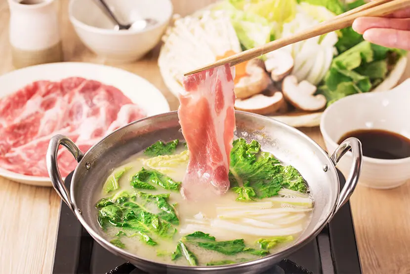 Comida típica de Japón: shabu shabu