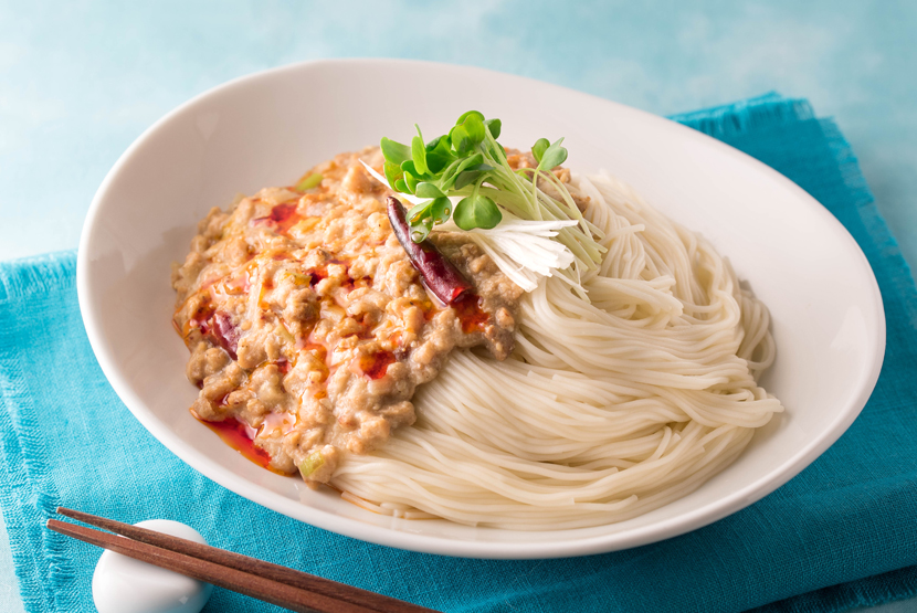 汁なし坦々そうめん