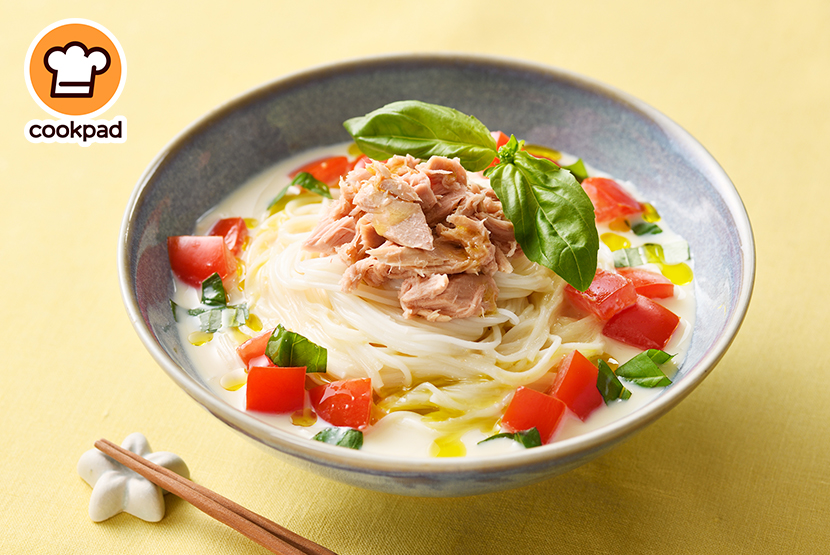 イタリアン豆乳みそそうめん