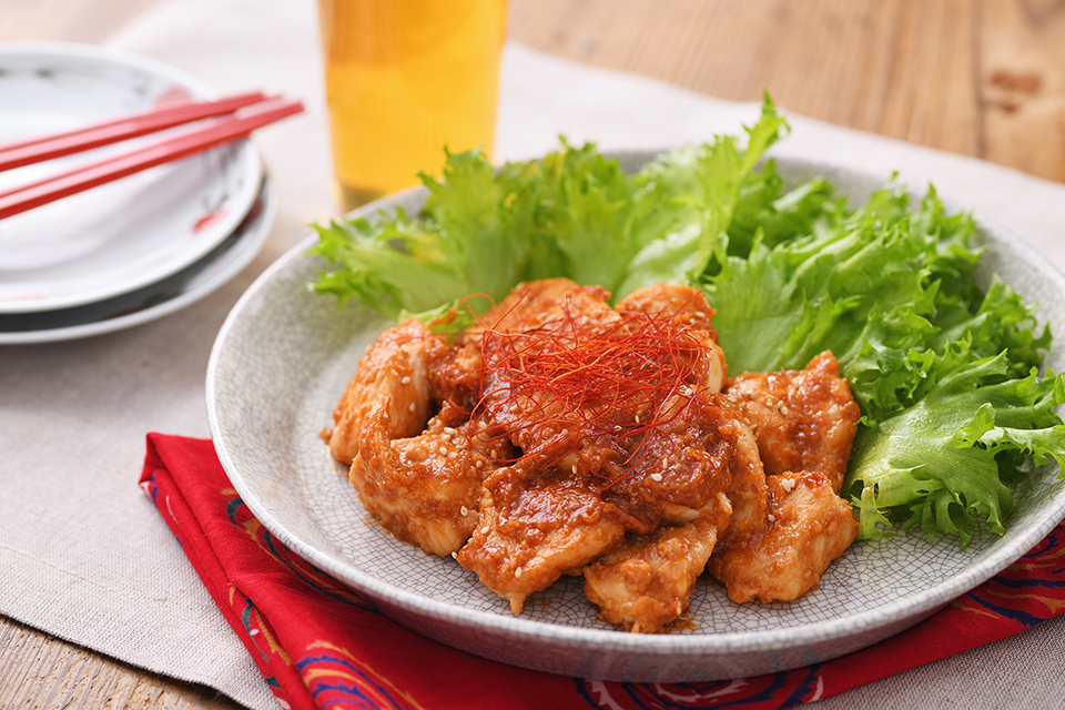 こどもも食べられる！ヤンニョムチキン