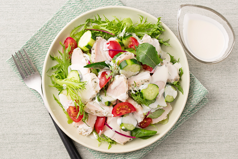 レモンハーブチキンサラダのレシピ