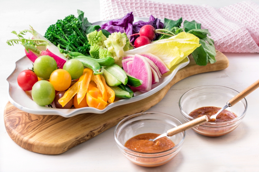 彩り野菜のスティックサラダ みそディップ添え レシピ マルコメ