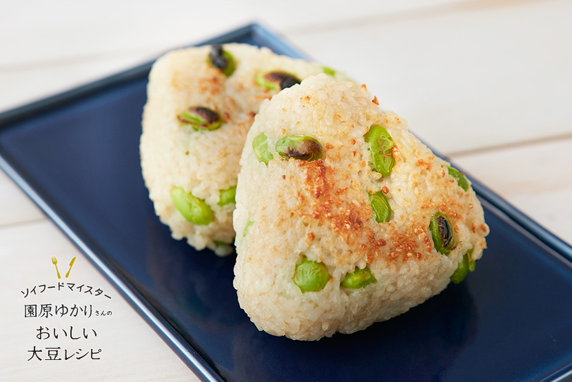 夏のみそ焼きおにぎり