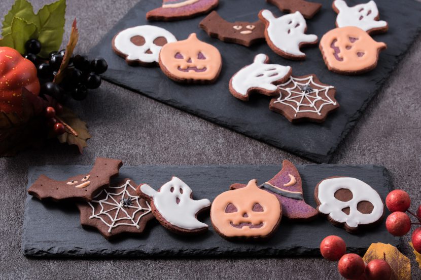 大豆粉で作るハロウィン型抜きクッキー レシピ マルコメ