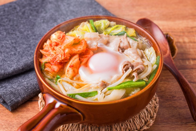 ごまみそキムチ鍋の具沢山みそ汁 レシピ マルコメ