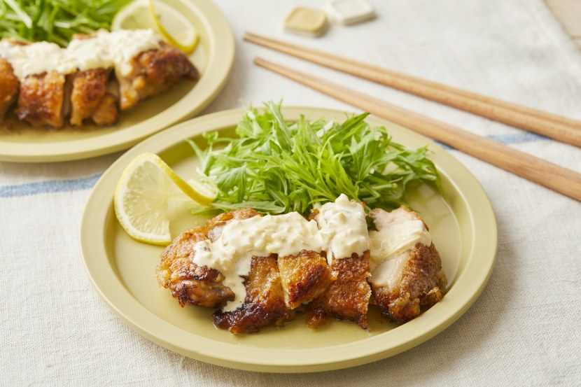 【下味冷凍】揚げないチキン南蛮 〜鶏もも肉の糀甘酒ポン酢漬けアレンジ〜