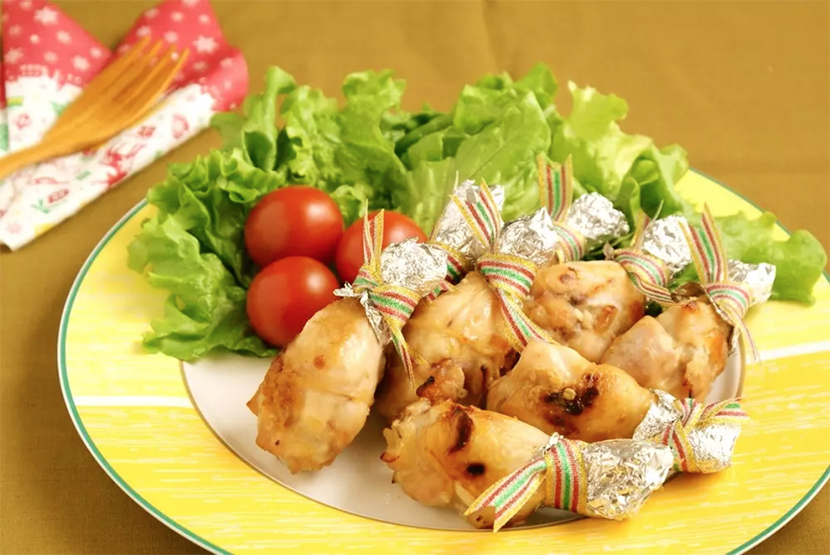 糀でやわらかジューシーなクリスマスチキン レシピ マルコメ
