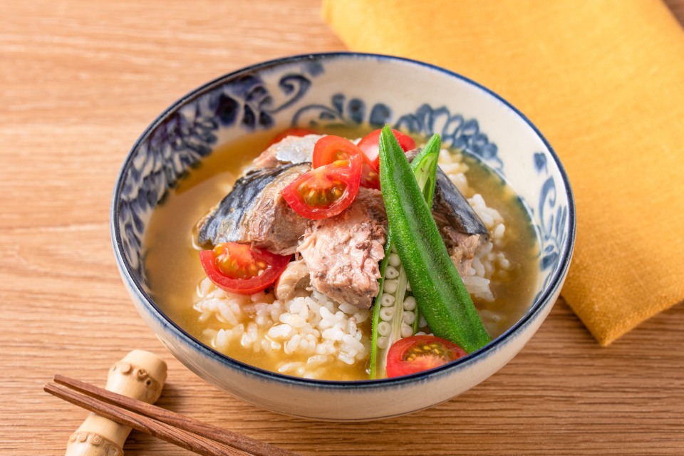 鯖カレー冷や汁