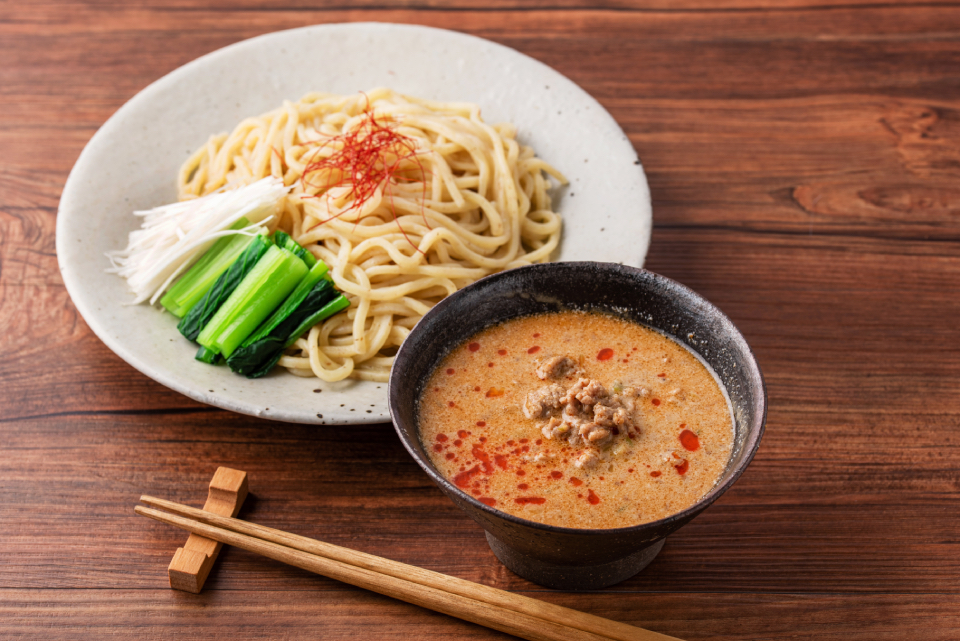 液みそ 味噌ラーメン風で作る坦々つけ麺