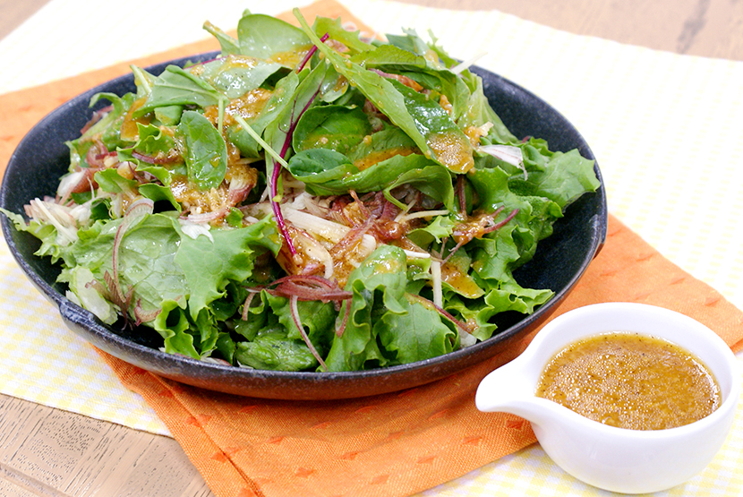 しょうゆ糀ドレッシングのサラダ レシピ マルコメ