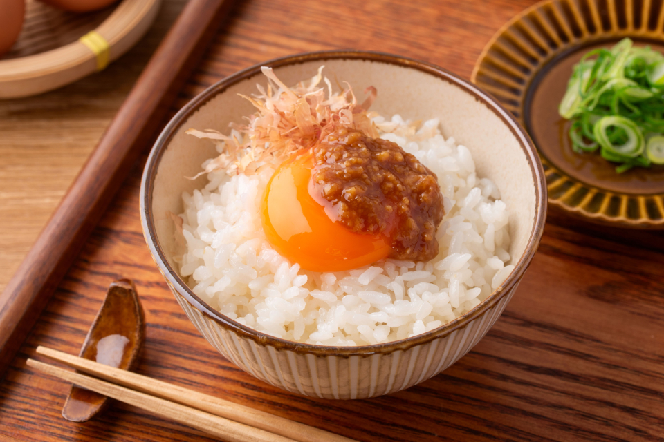 生しょうゆ糀の卵かけご飯