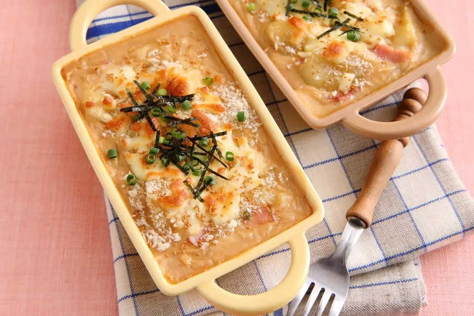 みそ風味の和風グラタン