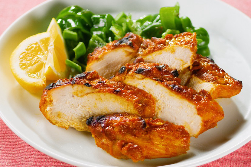 鶏胸肉のケイジャンスパイス焼きレシピ