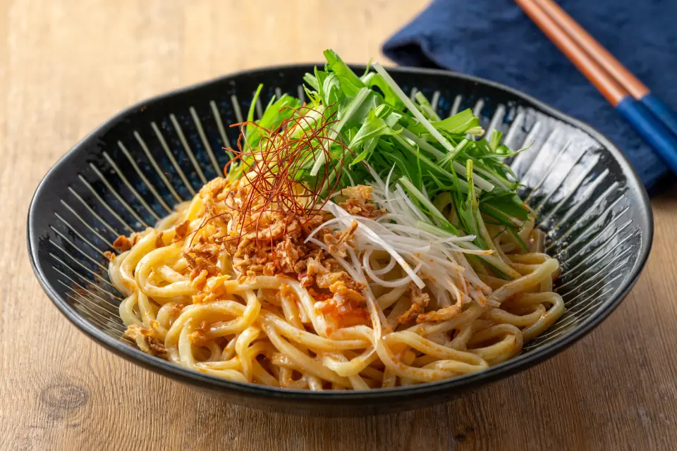 魚介香る冷やし混ぜそば