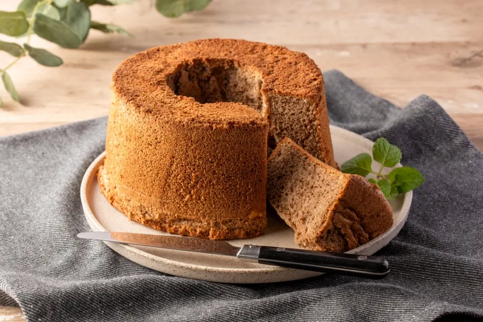 チャイ香るスイーツ粉シフォンケーキ