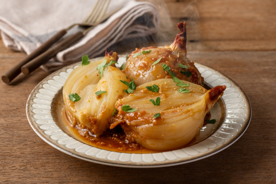 玉ねぎしょうゆ糀焼き