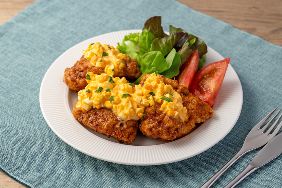 チキン南蛮 玉ねぎ生塩糀のタルタル添え