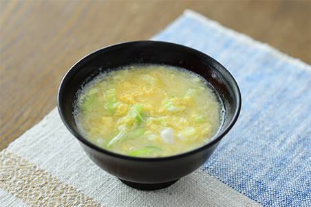 せん切りキャベツのかき玉みそ汁 レシピ マルコメ