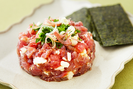 かつおと山芋の和風タルタル レシピ マルコメ