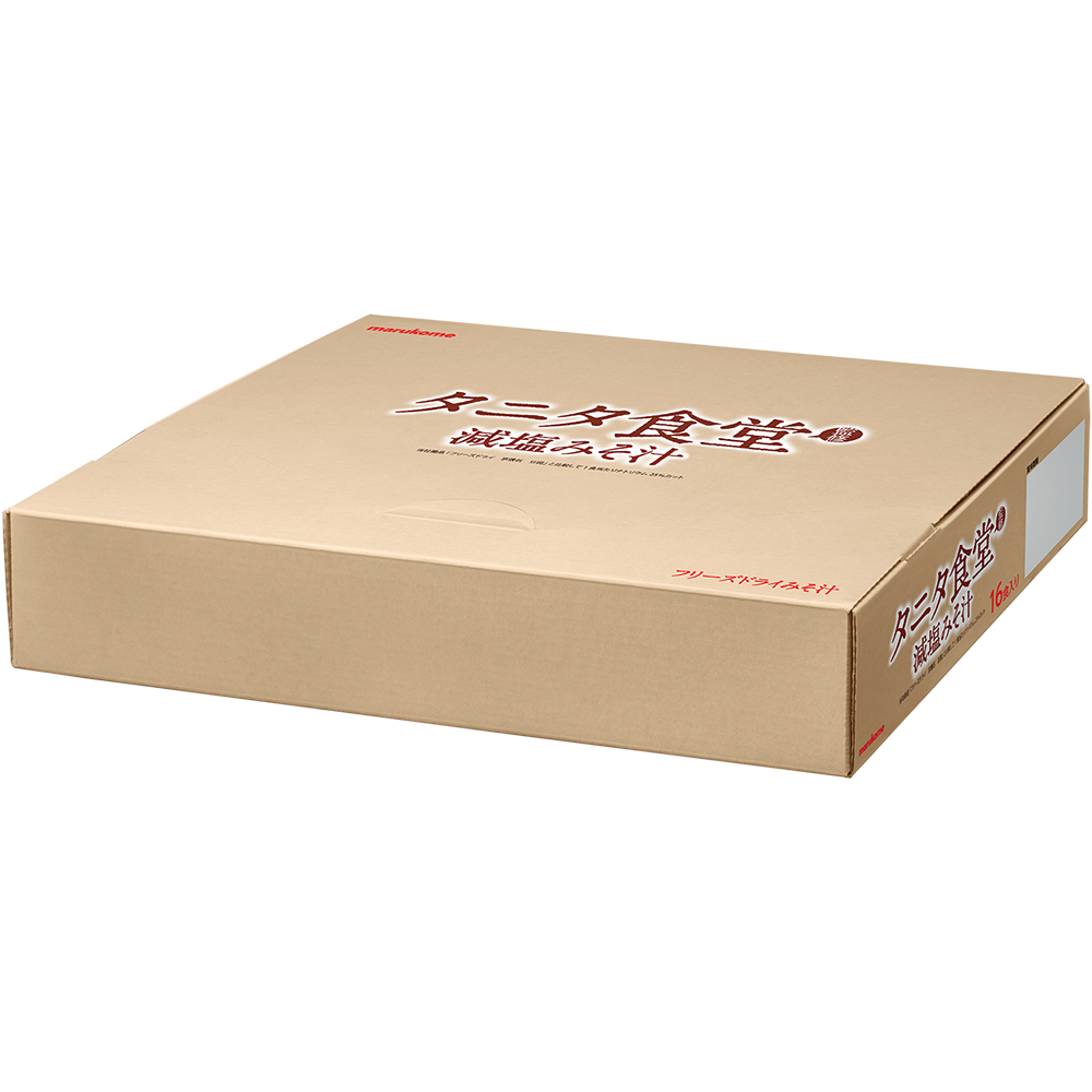 フリーズドライ タニタ食堂監修 減塩みそ汁 16食セット｜マルコメ