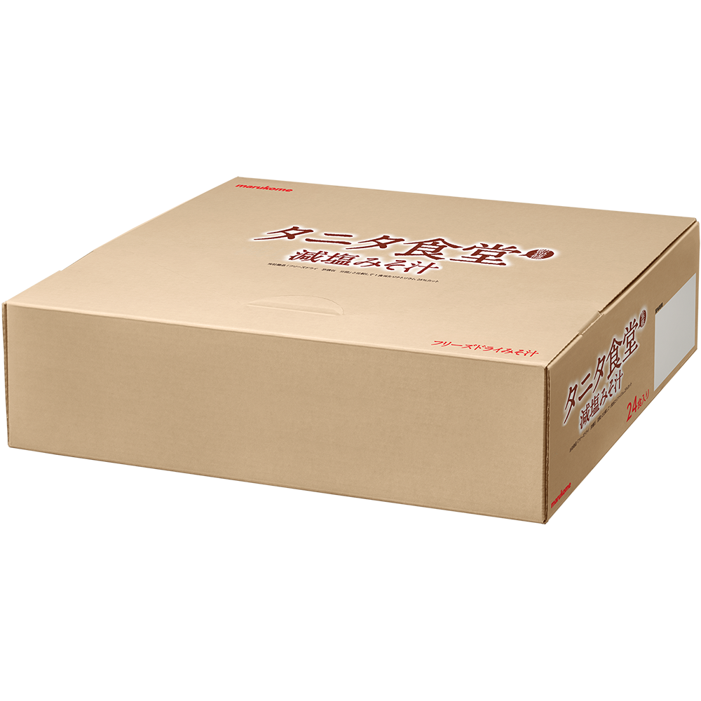 フリーズドライ タニタ食堂監修 減塩みそ汁 24食セット｜マルコメ