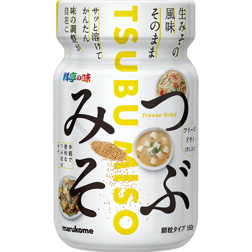 料亭の味 フリーズドライつぶみそ ボトル｜マルコメ