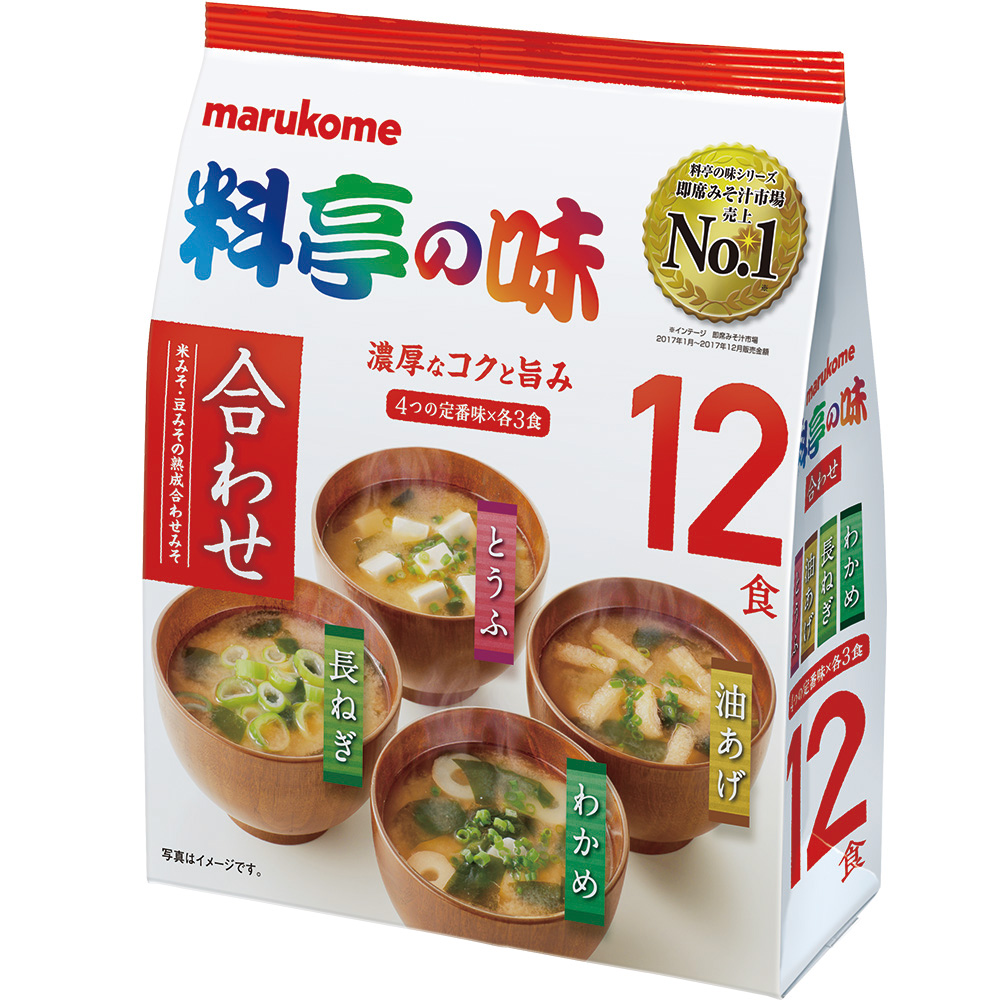 料亭の味みそ汁 12食 マルコメ