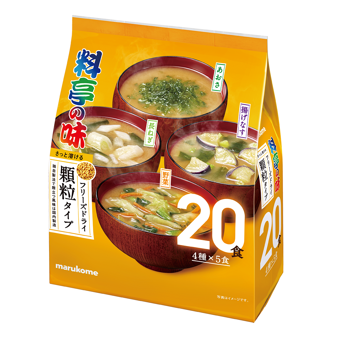 独自製法の顆粒みそ汁、 初の大容量タイプを商品化｜ニュースリリース