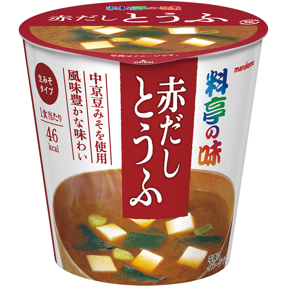 カップ 料亭の味 赤だしとうふ｜マルコメ