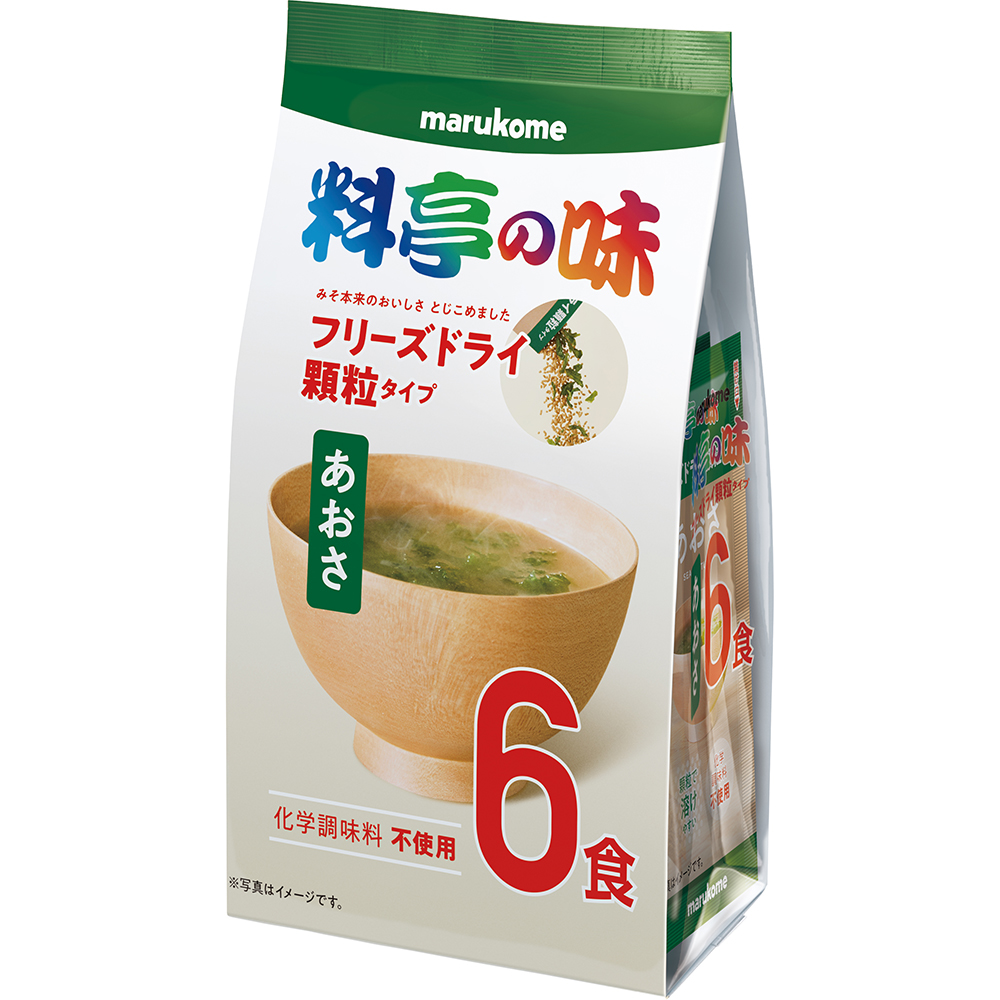FD Granulated Ryotei Miso Soup Aosa Seaweed