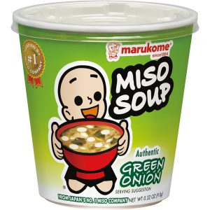 Soupe miso lyophilisée à la ciboule format cup