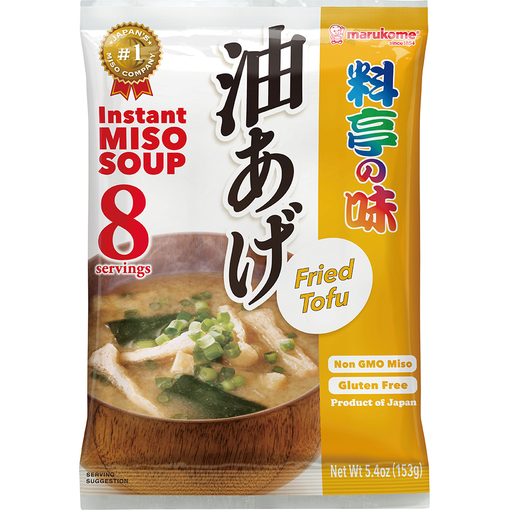 Ryotei No Aji Miso soup Fried Tofu