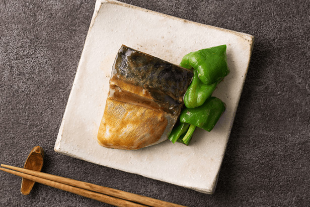 Boiled Mackerel with Miso