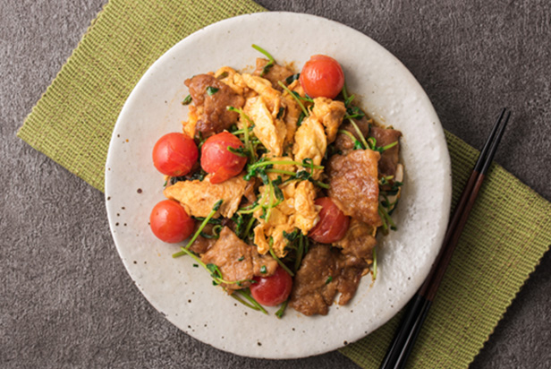 Miso Pork and Vegetables Stir-Fry