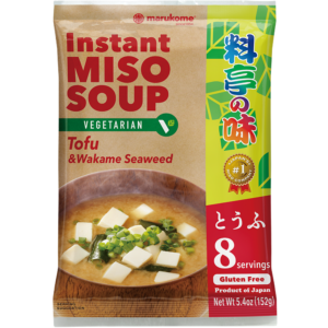 Instant Ryotei No Aji Miso Soup Tofu Vegetarian