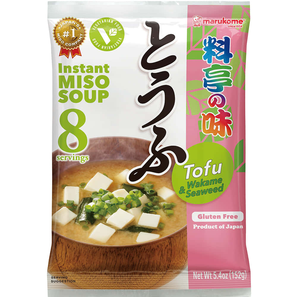 Instant Ryotei No Aji Miso Soup Tofu Vegetarian 8P