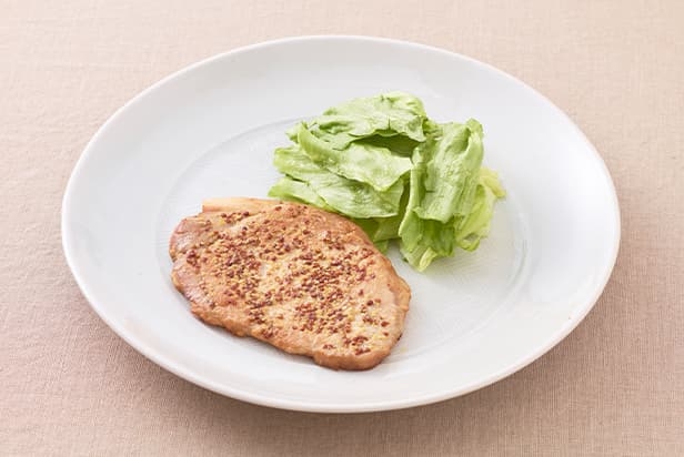 Ail-shoyu Koji escalopes de porc poêlé