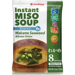 Ryotei No Aji Miso soup Wakame Seaweed