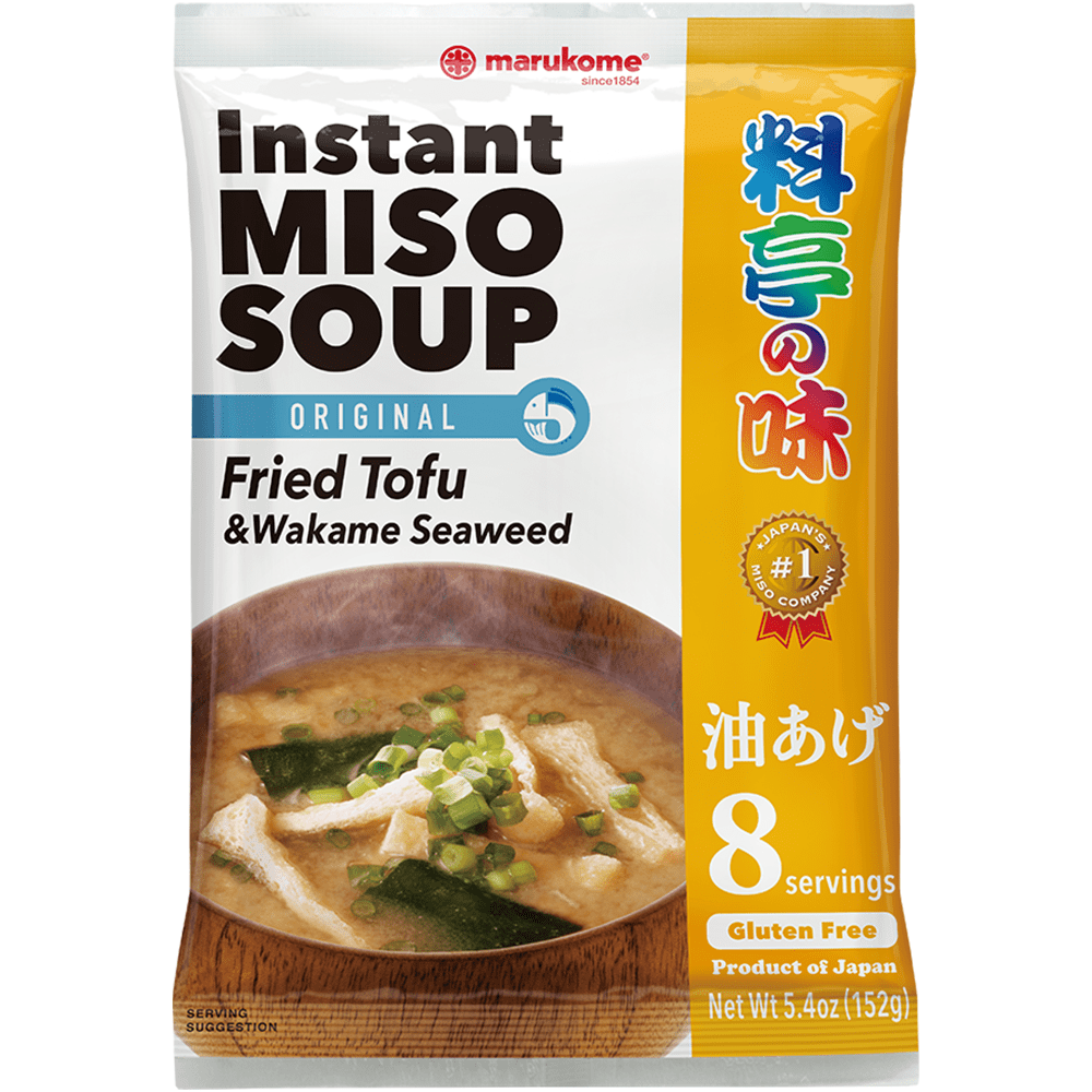Ryotei No Aji Miso-Suppe Frittierter Tofu