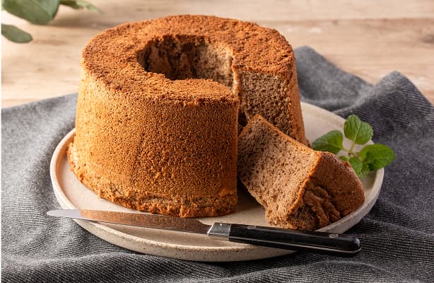 チャイ香るスイーツ粉シフォンケーキ