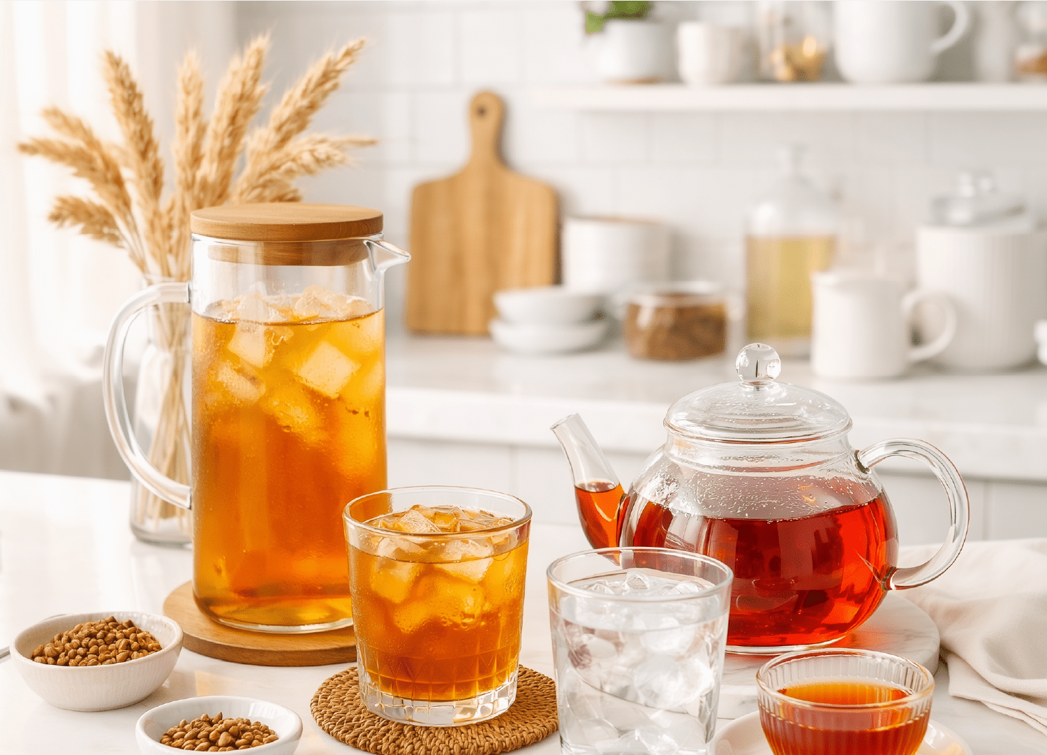 水分補給には水やノンカフェインのドリンク