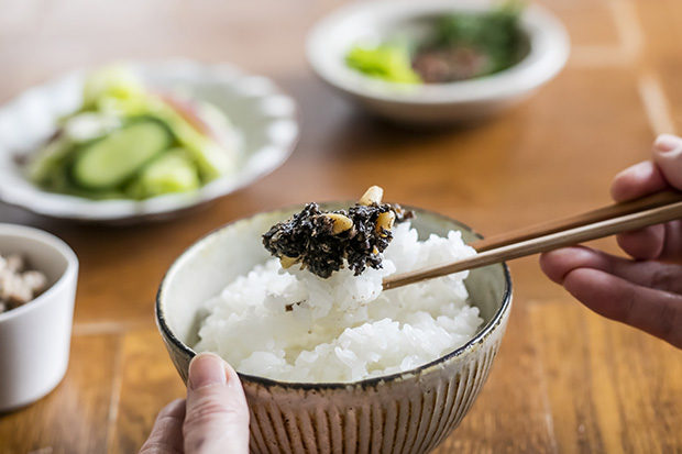 “ご飯のおとも”で、簡単！和の食卓