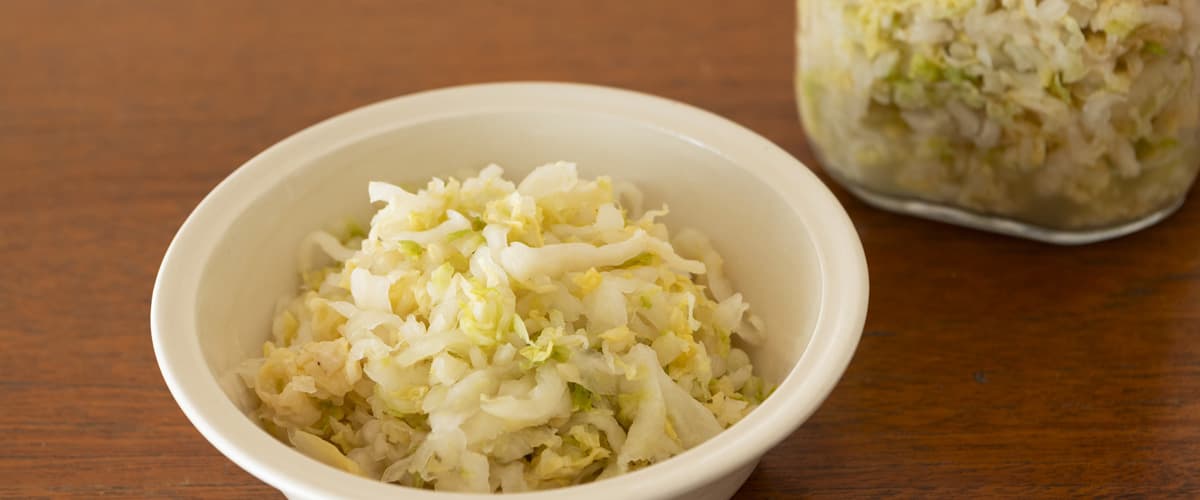 vol.9 乳酸発酵による酸味と旨みで料理に大活躍！重信初江さんの「発酵白菜」