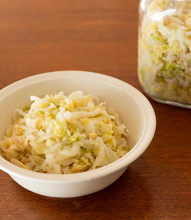 vol.9 乳酸発酵による酸味と旨みで料理に大活躍！重信初江さんの「発酵白菜」