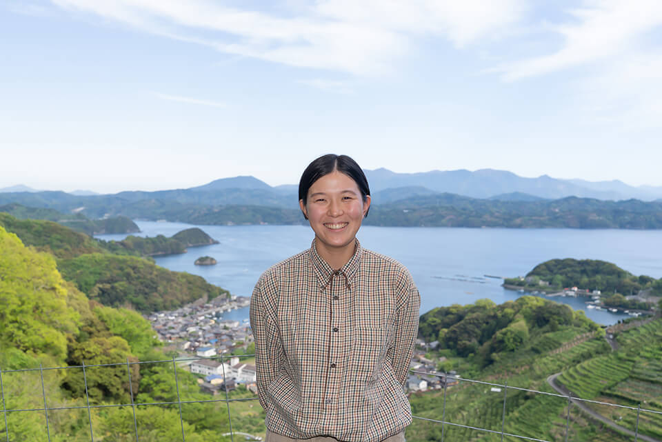 「石積みによって、地域の人が安心して農業を続けていけるよう支えたい」石積み修繕士 亀井彩香さん