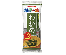 Nama Miso Soup Ryotei no Aji  Wakame 12-Pack