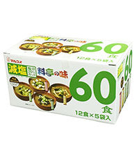 料亭の味みそ汁　減塩　60食(12食×5袋入り)