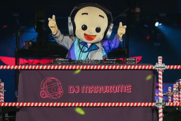 DJ MARUKOMEのデビューステージ